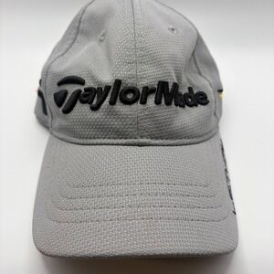 TaylorMade Lethal RocketBallz‎ Golf Hat Grey Performance Adjustable Classic